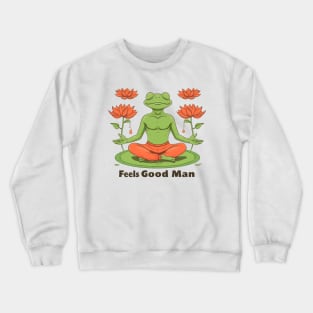 Zen Frog Crewneck Sweatshirt